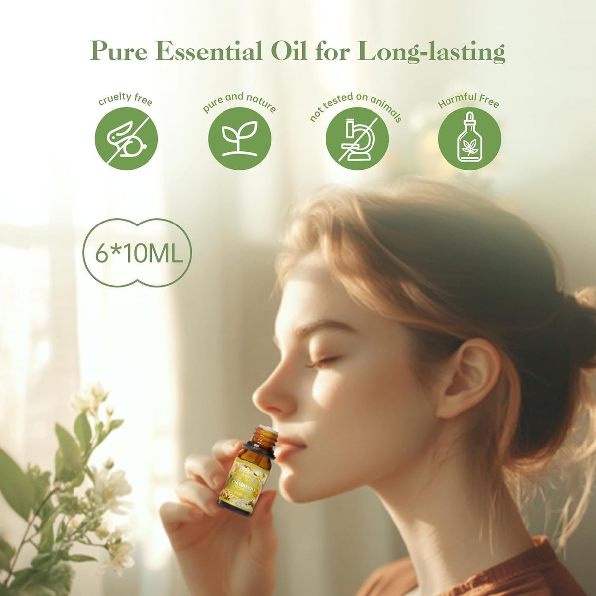 PACK OF 6 Christmas Essential Oil Set