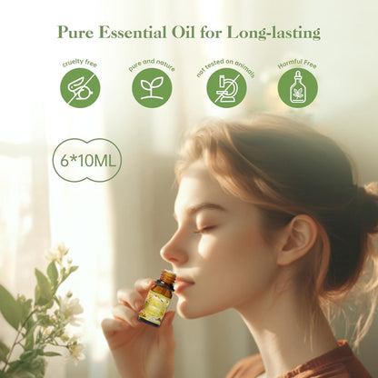 PACK OF 6 Christmas Essential Oil Set