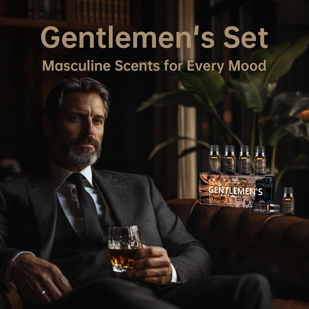 PACK OF 6 Christmas Essential Oil Set