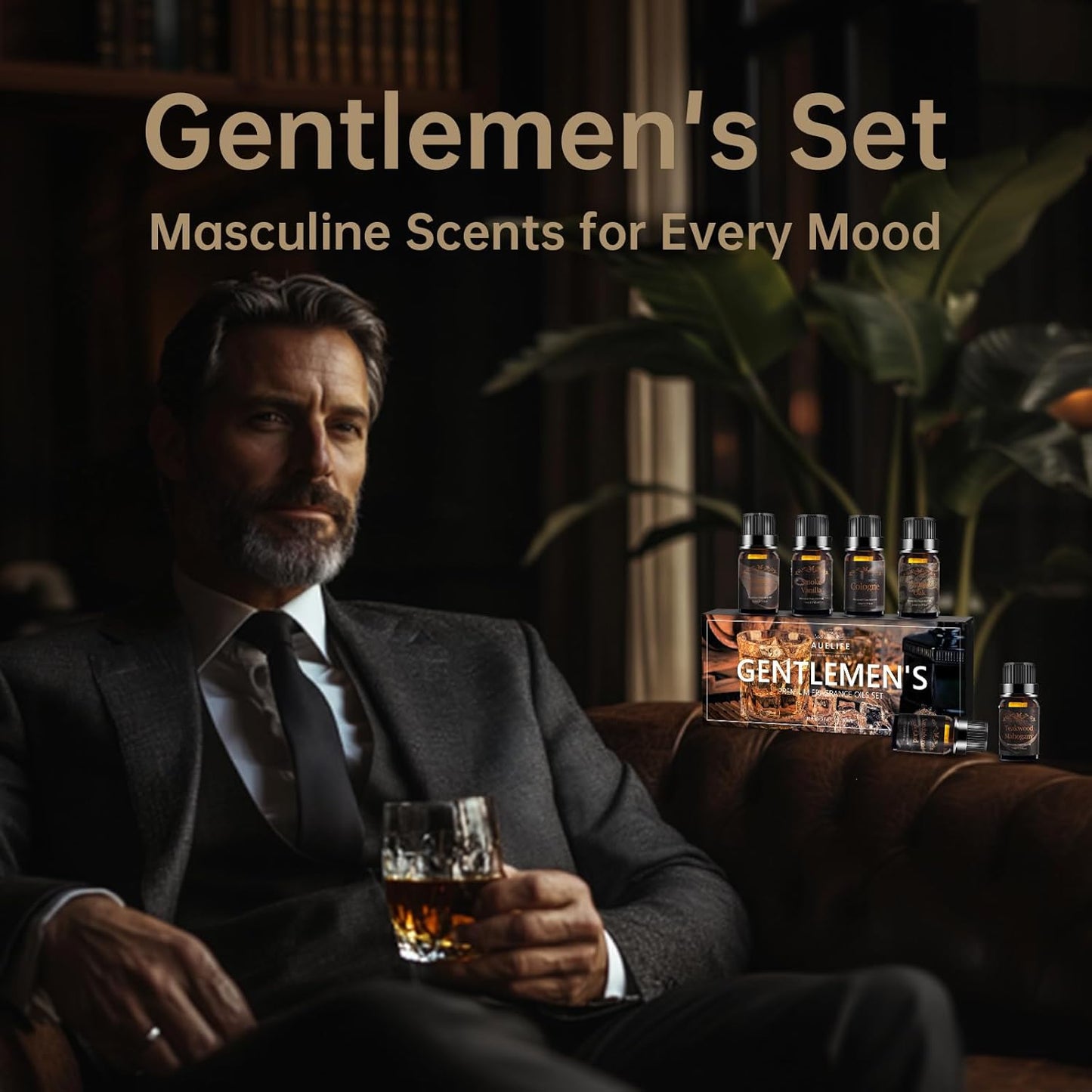 PACK OF 6 Christmas Essential Oil Set