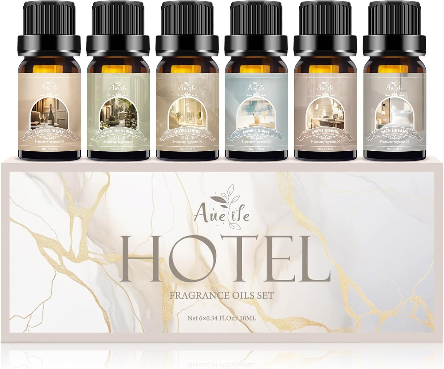 PACK OF 6 Christmas Essential Oil Set
