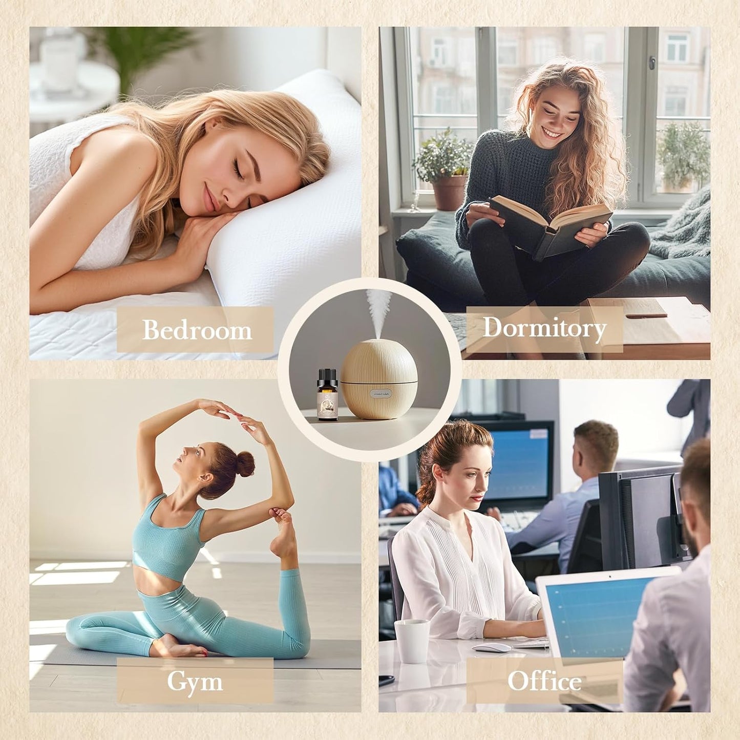 PACK OF 6 Christmas Essential Oil Set