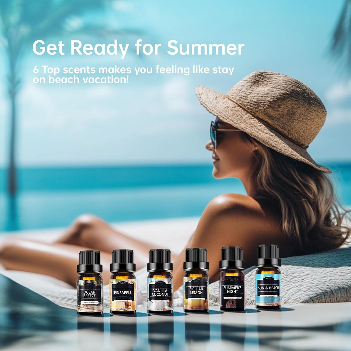 PACK OF 6 Christmas Essential Oil Set