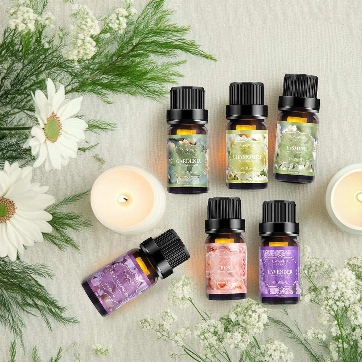PACK OF 6 Christmas Essential Oil Set
