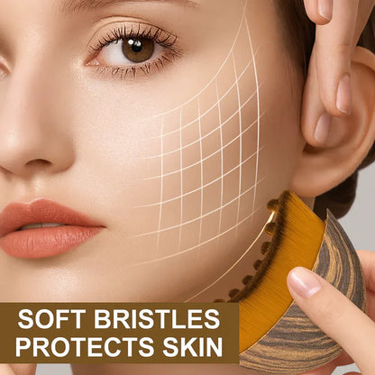 VAPOURA™  Lymphatic Contour Face Brush